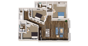 3 Bedroom, 3 Bath XL