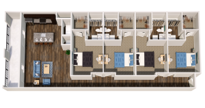 4 Bedroom, 4 Bath XL